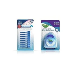Triple Bristle GO Cepillo de dientes Sonic portátil AA_6