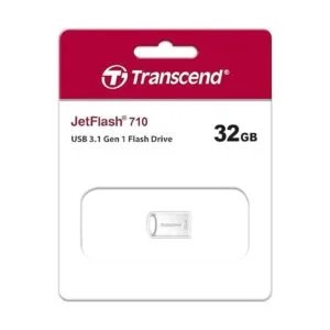 Transcend JetFlash unidad flash Plateado_4