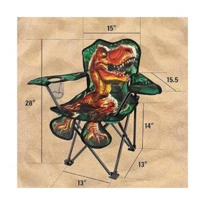 ToyToEnjoy Silla de dinosaurio al aire libre para niños_4