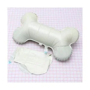 Toyvian Globo de aluminio con forma de hueso para_5