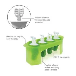 Tovolo Moldes para paletas heladas motivo yeti Zombie_3