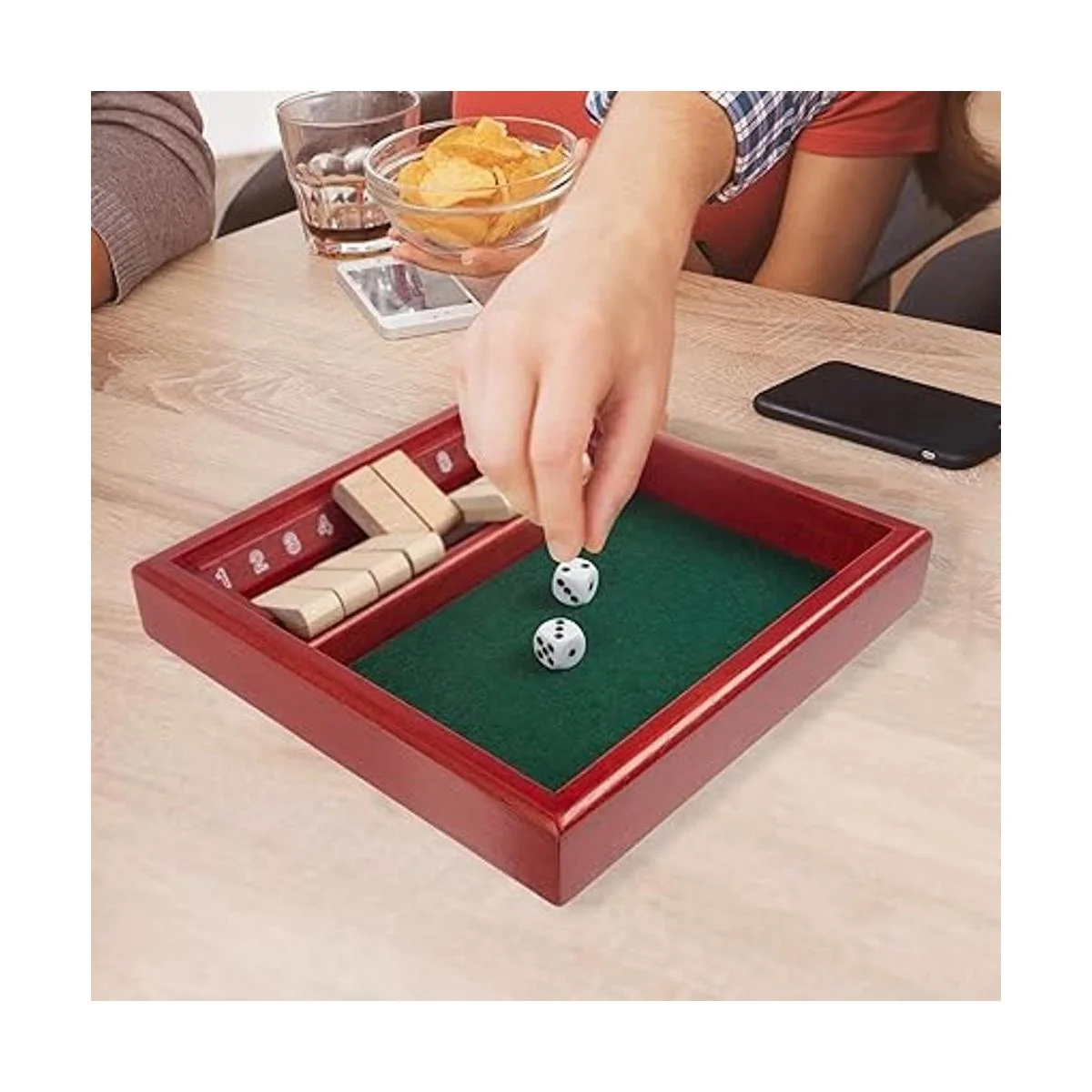 Trademark Poker Shut The Box 110 Zero Out Juego 110_4