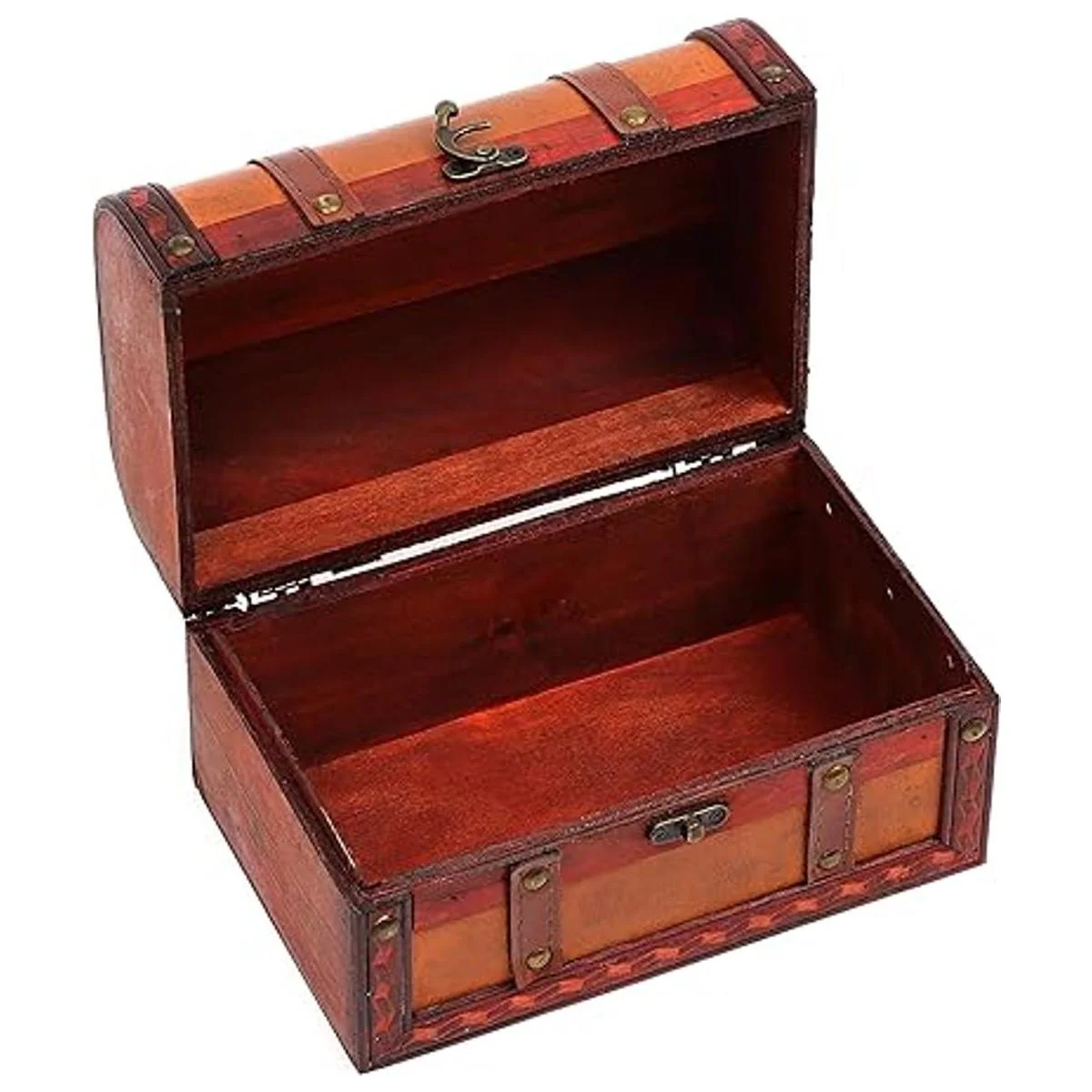 Trademark Innovations cofre decorativo pequeño de madera_3