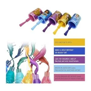Townley Girl Disney Princess PeelOff esmalte de uñas Set_6