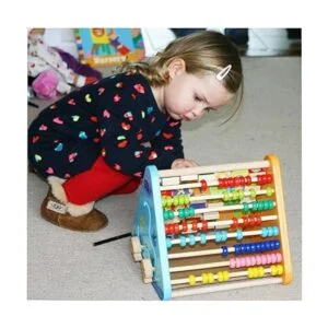 Towo Centro de actividades de madera juguetes en forma_4