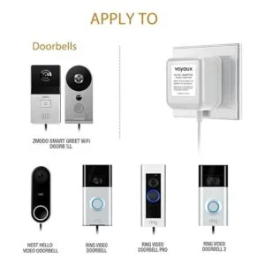 Transformador para timbre de puerta adaptador de