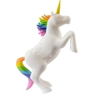 Tovip 1 unids forma de unicornio té colador suministros de