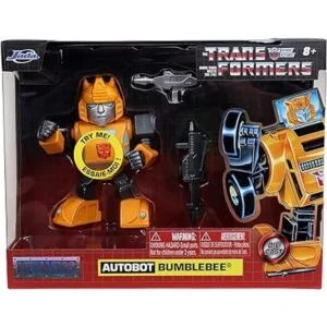 Transformers G1 Bumblebee Figura coleccionable de metal_6