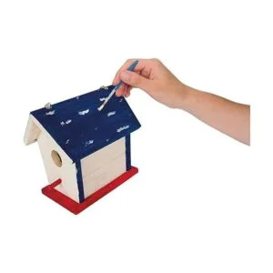 Toysmith Beetle Bee Paint A Bird Base Juego de_2