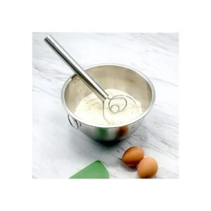 Tovolo Batidor de masa de acero inoxidable 12 pulgadas