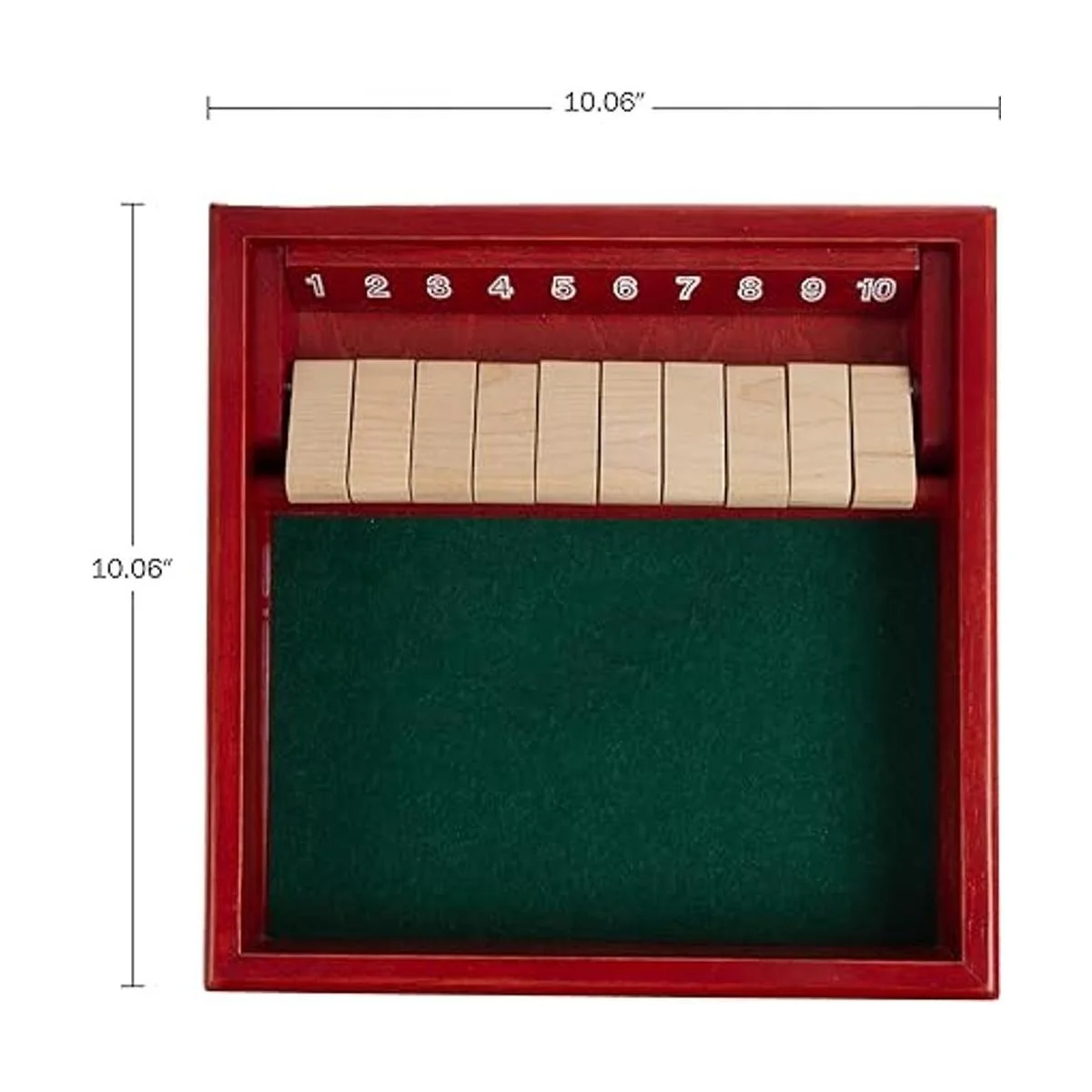 Trademark Poker Shut The Box 110 Zero Out Juego 110_3