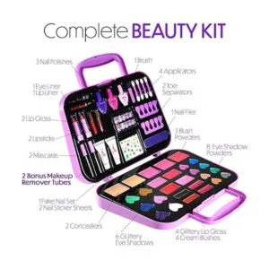 Toysical Kit de maquillaje para niños para niñas juego de_2