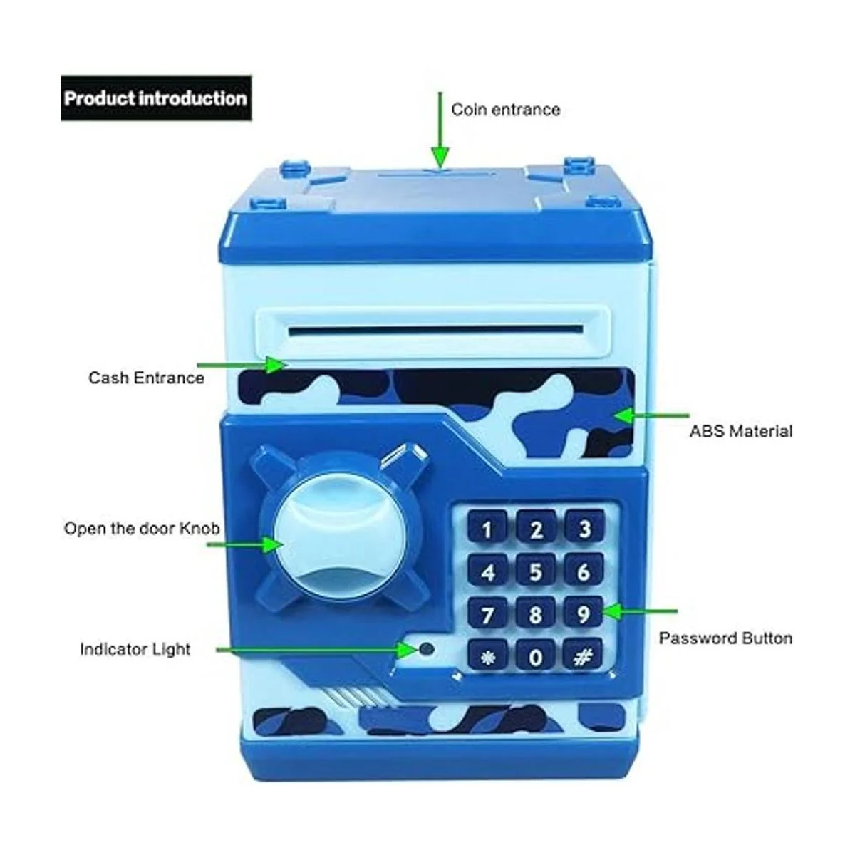 Totola Alcancía electrónica para niños diseño de_2
