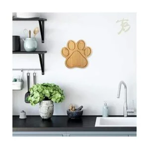 Totally Bamboo Tabla de servir y cortar de bambú en forma