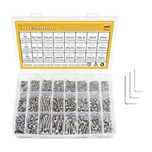 Tornillos y arandelas de acero inoxidable 304 1200_1