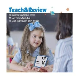 Torlam Tarjetas flash de matemáticas múltiples para niños