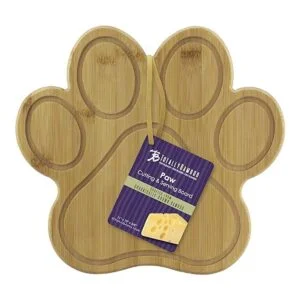 Totally Bamboo Tabla de servir y cortar de bambú en forma