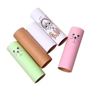 Tosnail 40 rollos de papel higiénico vacíos para