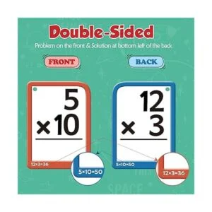 Torlam Tarjetas flash de matemáticas múltiples para niños