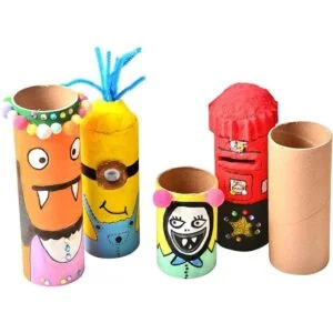 Tosnail 40 rollos de papel higiénico vacíos para