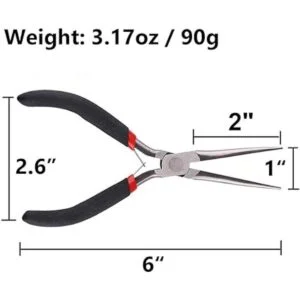 TotaLohan Alicate extra largo de precisión para cables 2