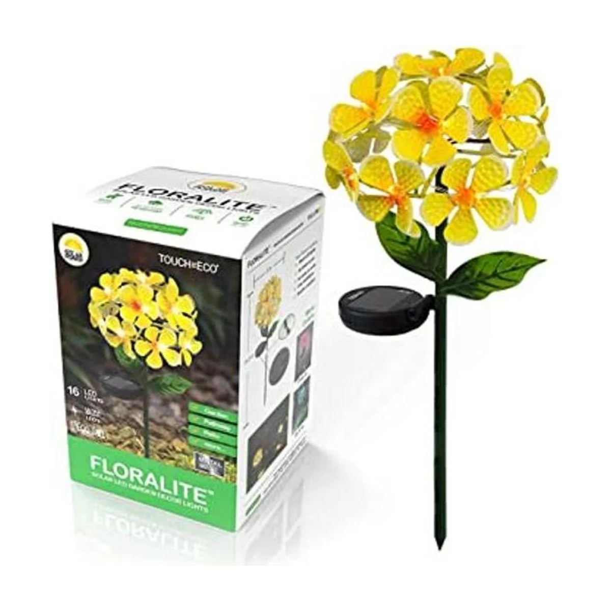 Touch Of ECO Lámpara solar LED de metal para estaca de_1