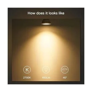 Torkase Bombillas LED MR16 regulables 2700 Kelvin blanco_2