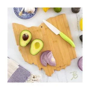 Totally Bamboo Destination Ohio State Tabla de servir y_4