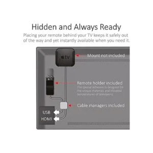 TotalMount Soporte remoto para Apple TV salvaguardas a_3