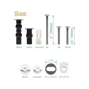 Tornillos y pernos universales para asientos de inodoro de_3