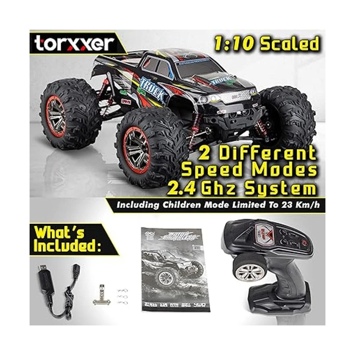Torxxer Camión RC a escala 110 Coche RC de alta