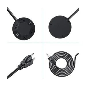 Torre con cargador inalámbrico y puertos USB protector_4