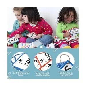 Torlam Tarjetas flash de matemáticas múltiples para niños
