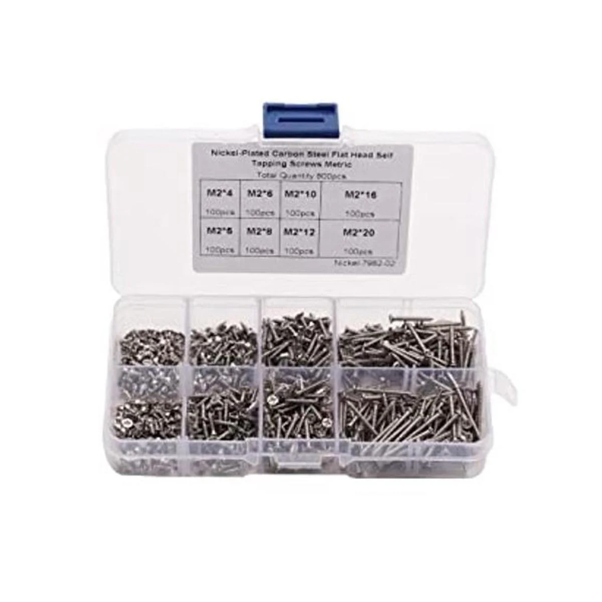 Tornillos autoperforantes de cabeza plana de acero al_1