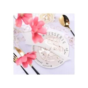 Topoox Paquete de 40 anillos de compromiso de diamantes de_5