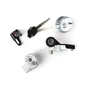 Topteng Kit de llave de bloqueo de asiento para Honda_4