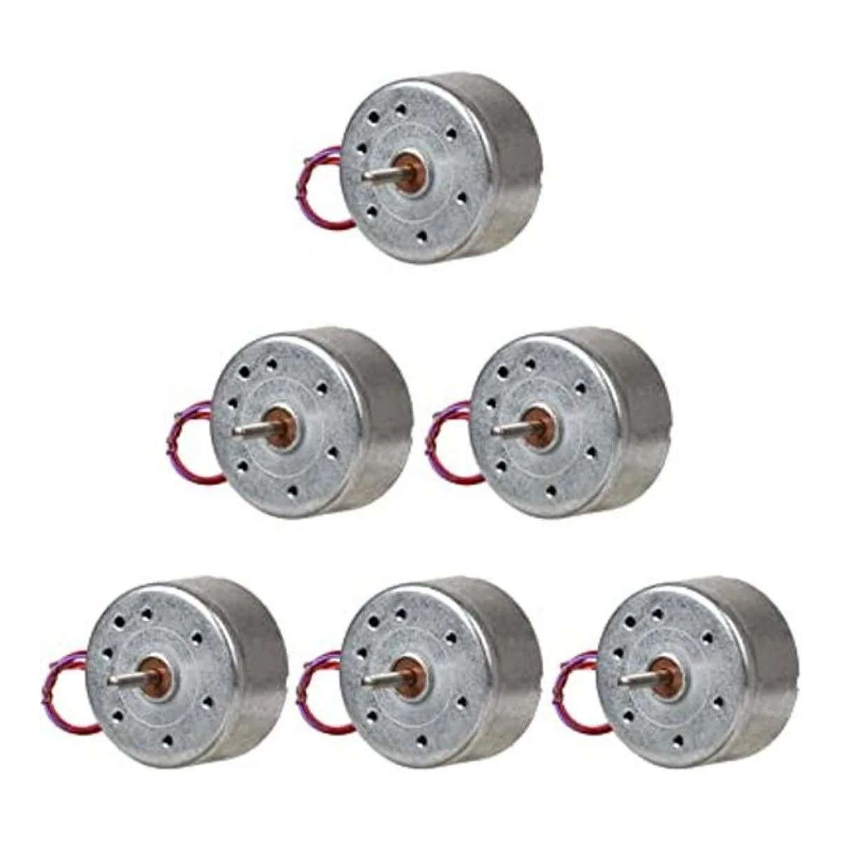 Topoox 6 Pack DC 3 V 1730 RPM Mini Motor Eléctrico para_1
