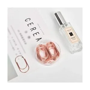 Topgogo Clips de papel de oro rosa 20 piezas de 1.969 in_3