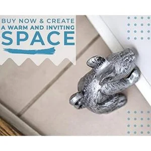 Tope decorativo para puerta de hierro fundido diseño de_4