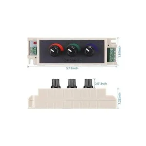 Torchstar KBDM1224V9ARGB3CN. Controlador de regulador de_4