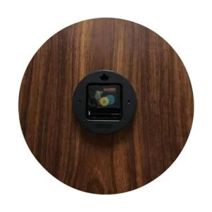 Topkey Reloj de pared luminoso de 12 pulgadas diseño de