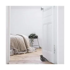 Tope de puerta decorativo de hierro fundido tope de