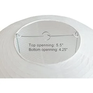 TopAAA Farol redondo de papel blanco de 16 pulgadas_3