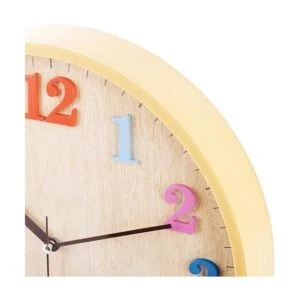 Topkey Reloj de pared de aspecto de madera de 12 pulgadas