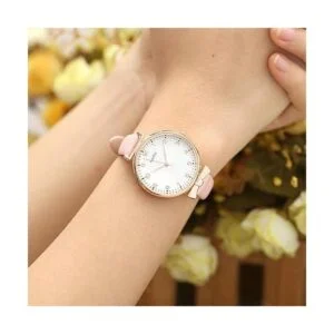 Top Plaza Reloj de pulsera de cuarzo analógico de cuero_2