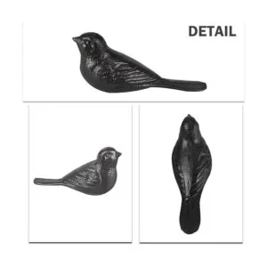 Tope de puerta decorativo de hierro fundido tope de