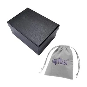 Top Plaza Reloj de pulsera de cuarzo analógico de cuero_4