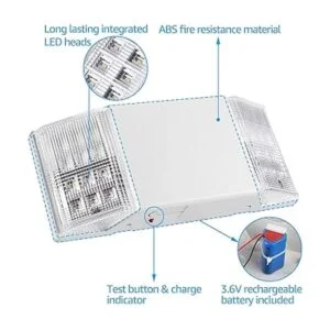 Torchstar LED luz de emergencia luces de emergencia_5