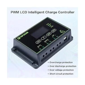 Topsolar Kit de panel solar monocristalino de 20 W y 12 V