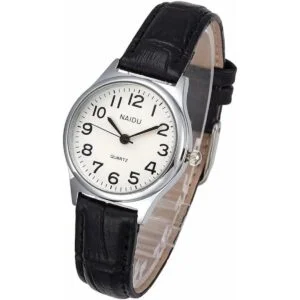 Top Plaza Reloj de cuero para mujer relojes de vestir_1